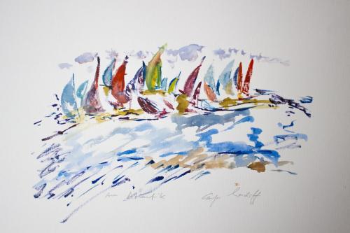 Evelyn Landorff Aquarelle